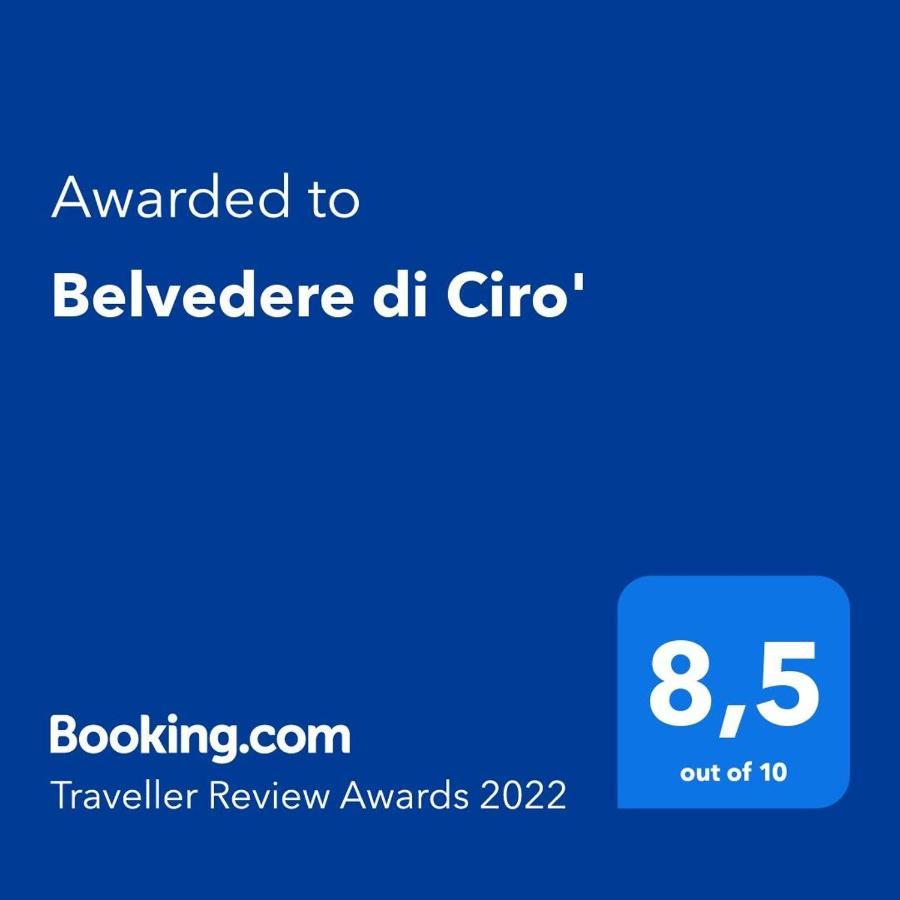 Belvedere Di Ciro' Zewnętrze zdjęcie